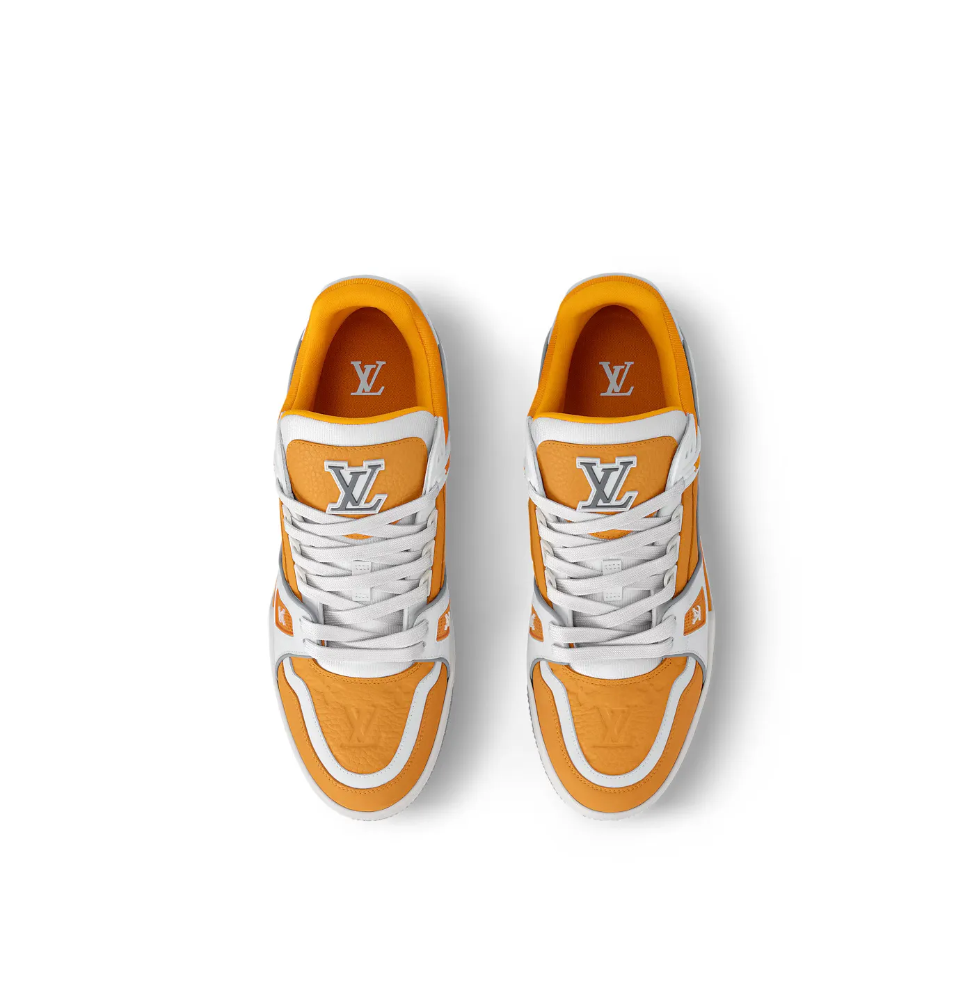 Ouis vuitton christian dior Bagsaaa 1ADHSM LV Trainer Sneaker Safran Yellow