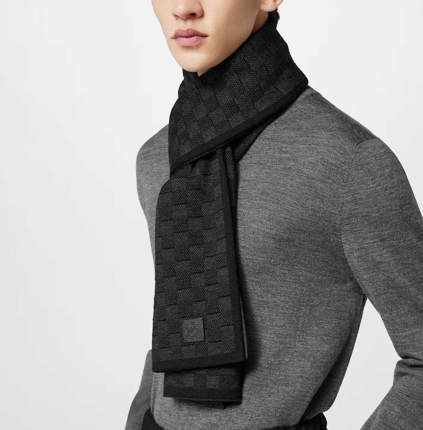 High quality replica bags Bagsaaa Anthracite M77988 Néo Petit Damier Scarf