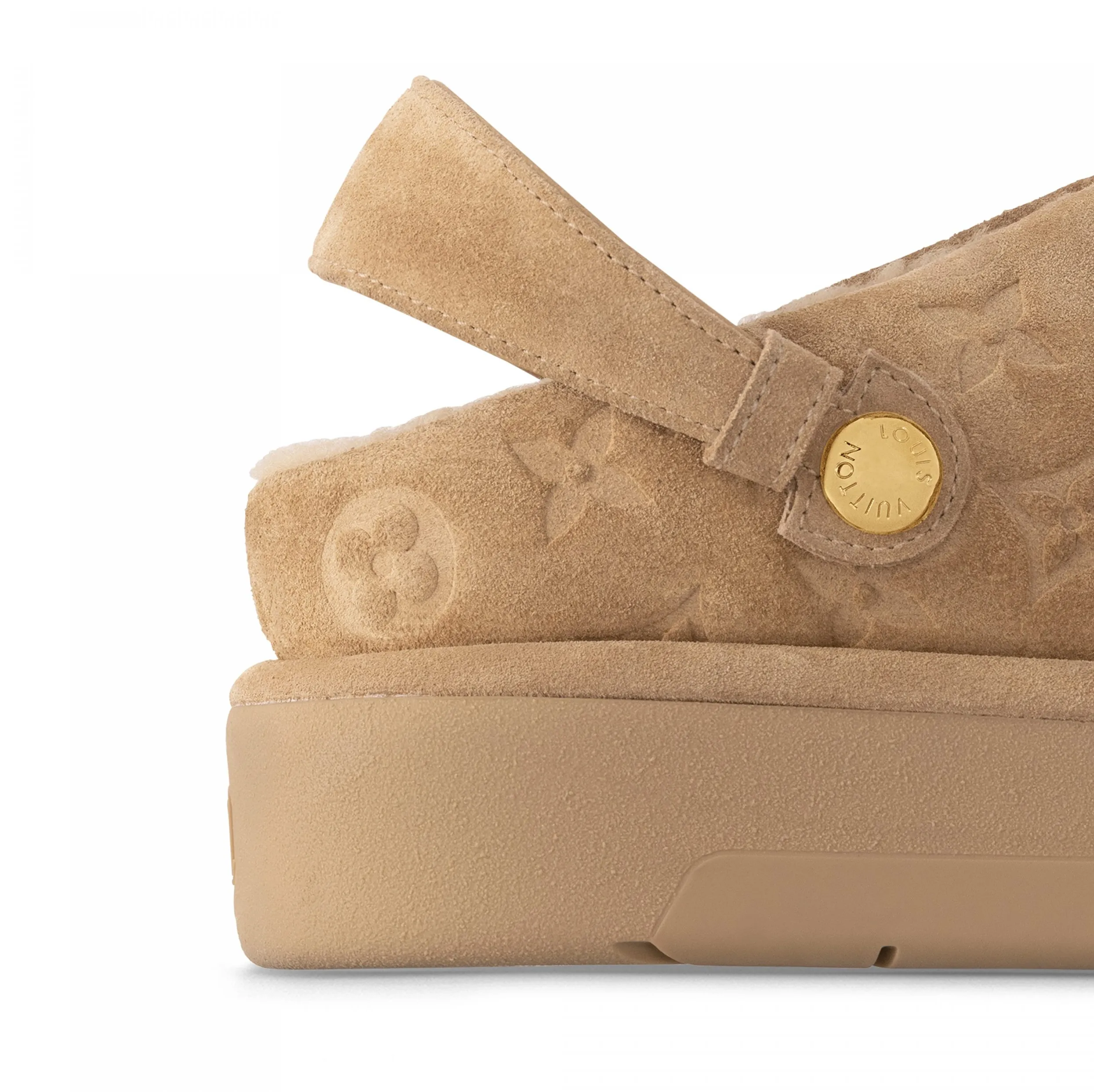 Replica goyard tote Bagsaaa Aspen Platform Clog Beige 1ACHWZ