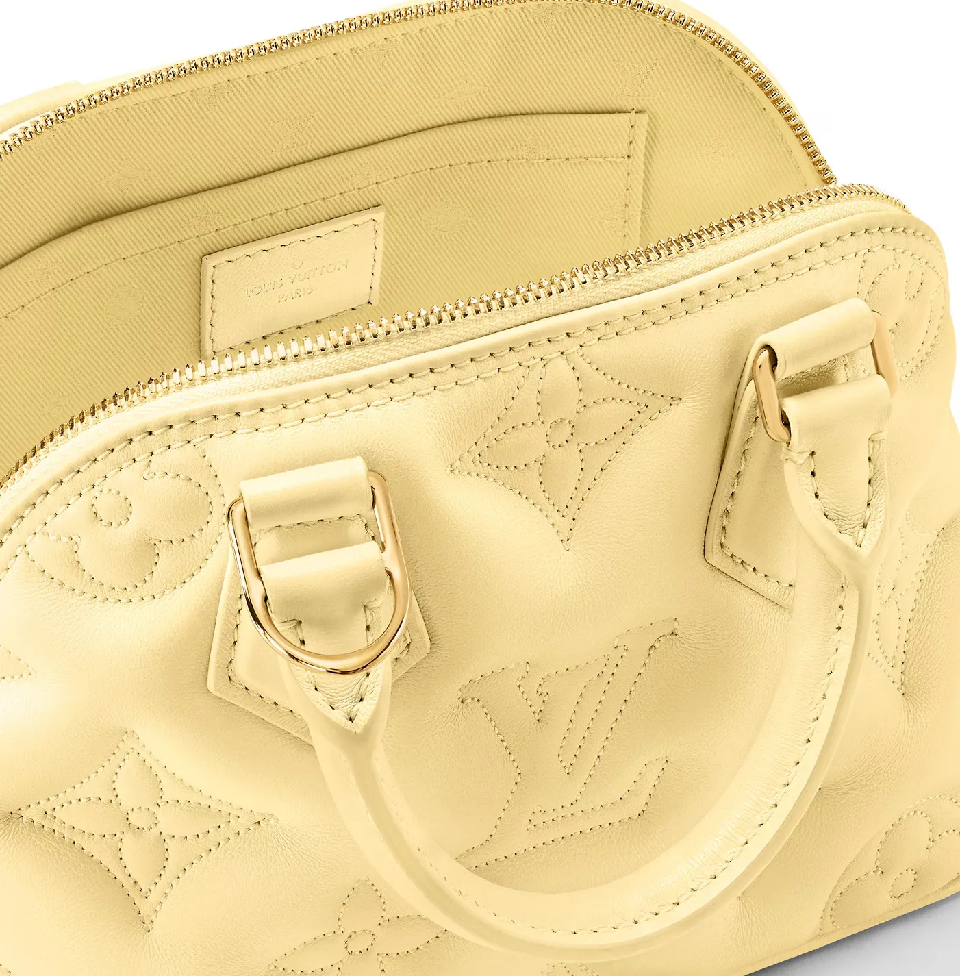 Shop shoulder bags Bagsaaa Banana Yellow M59821 Alma BB