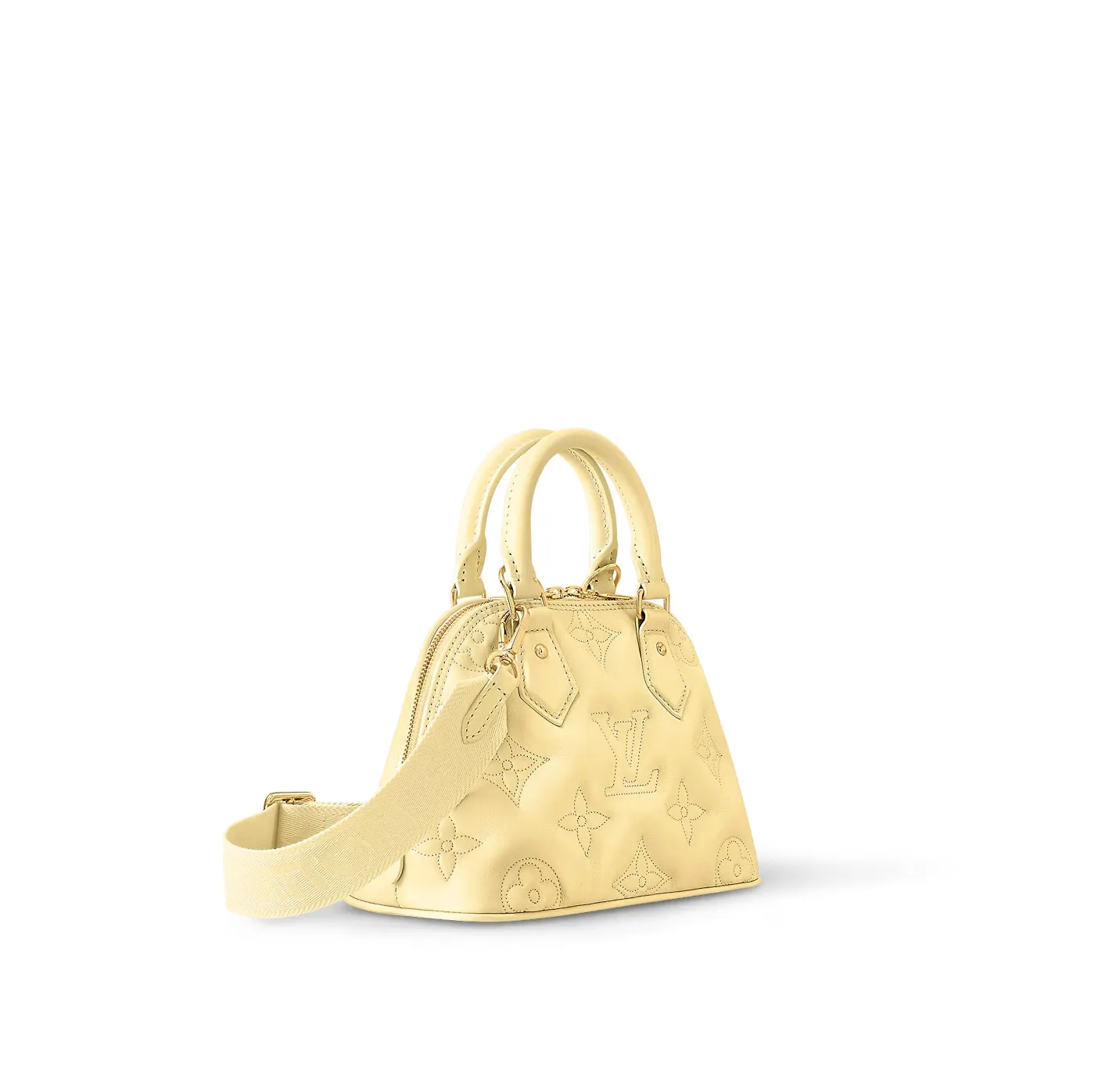 Shop shoulder bags Bagsaaa Banana Yellow M59821 Alma BB