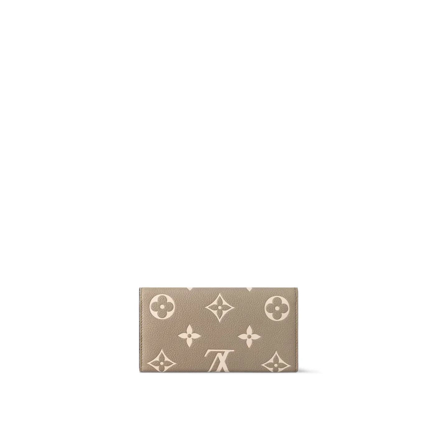 Balenciaga shoes replica Bagsaaa Bicolor Monogram Empreinte Leather M81049 Sarah Wallet