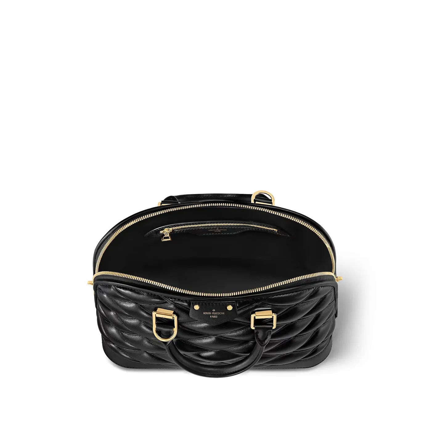 Store shopping Bagsaaa Black Lamb leather M23688 Alma PM