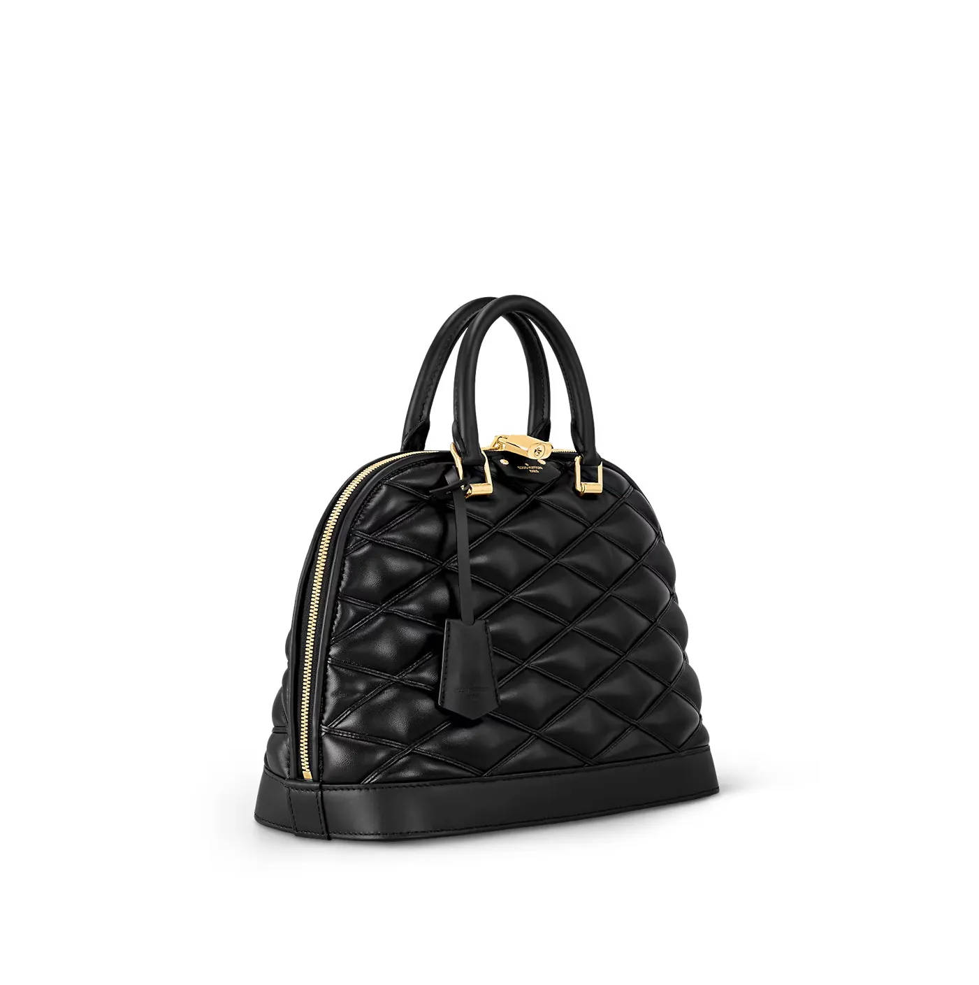 Store shopping Bagsaaa Black Lamb leather M23688 Alma PM