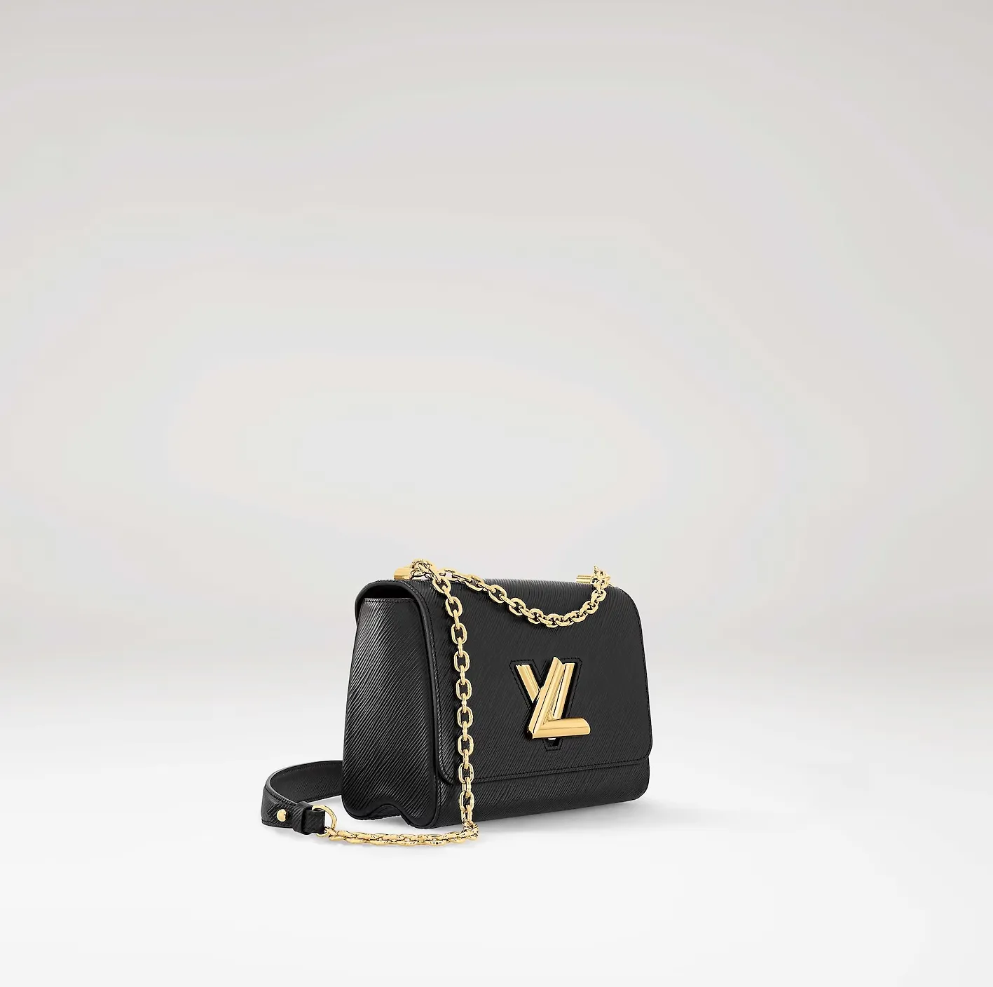 Lauren ralph lauren logo Bagsaaa Black M21113 Twist MM