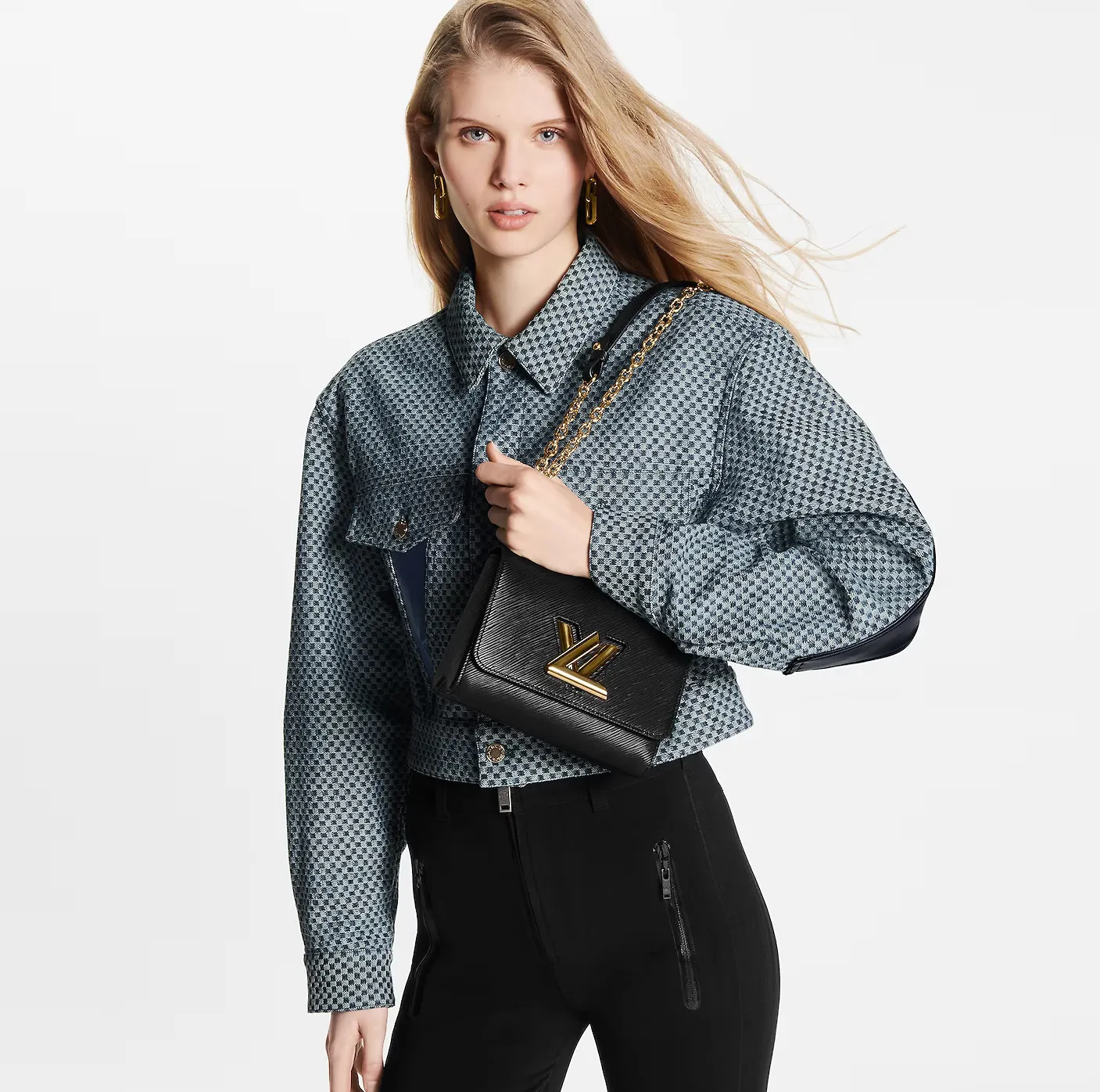 Lv shirt replica Bagsaaa Black M21119 Twist PM