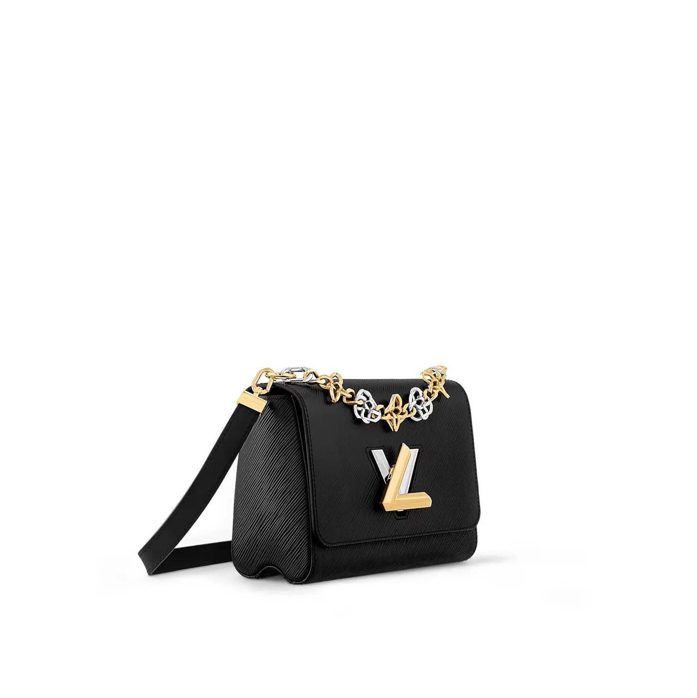 Replica ysl bag Bagsaaa Black M22773 Twist MM