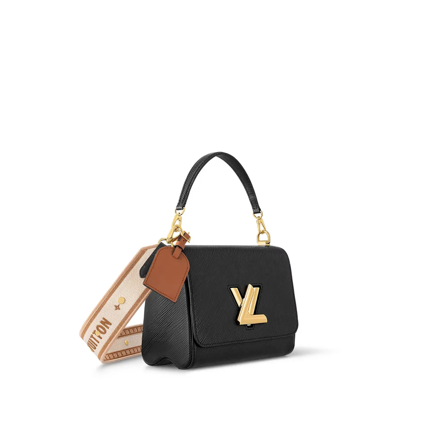 Replica chloe bag Bagsaaa Black M22782 Twist MM