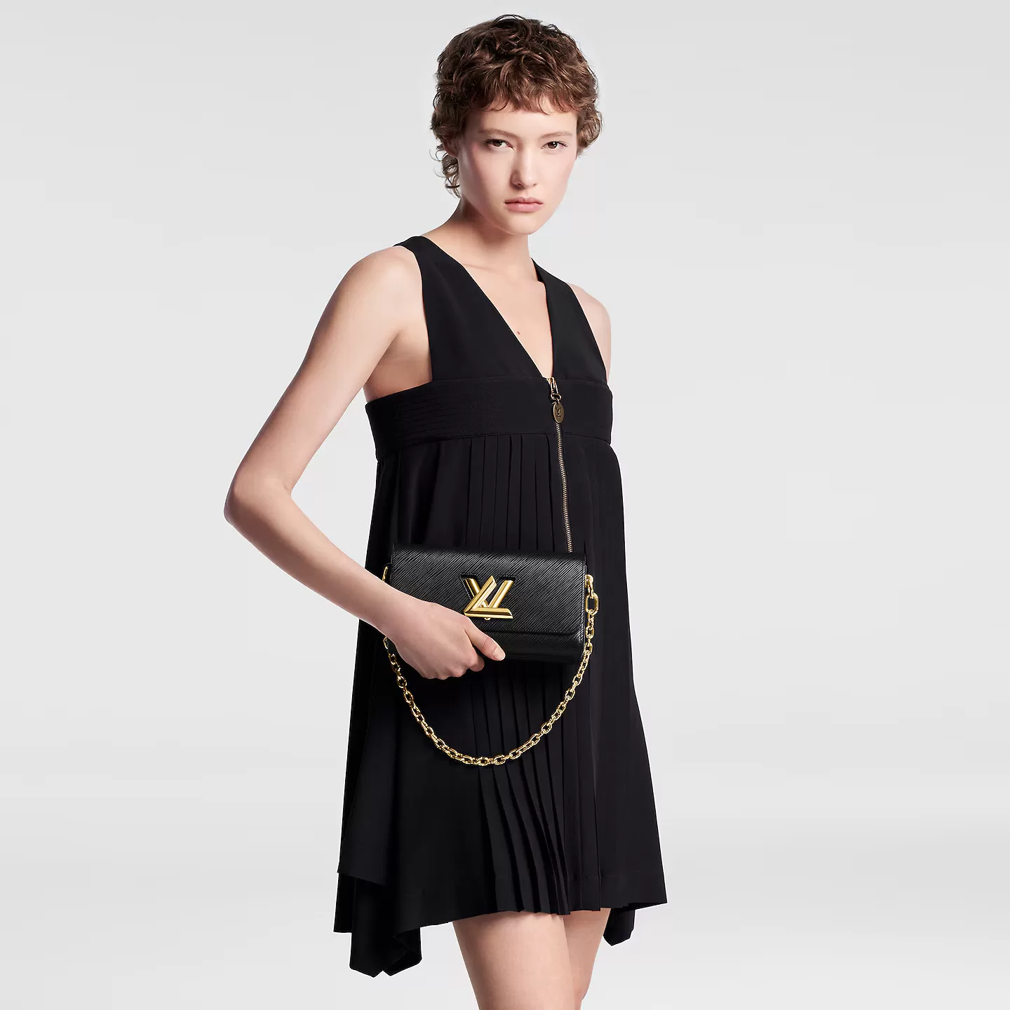 Replica ysl bags Bagsaaa Black M24549 Twist West