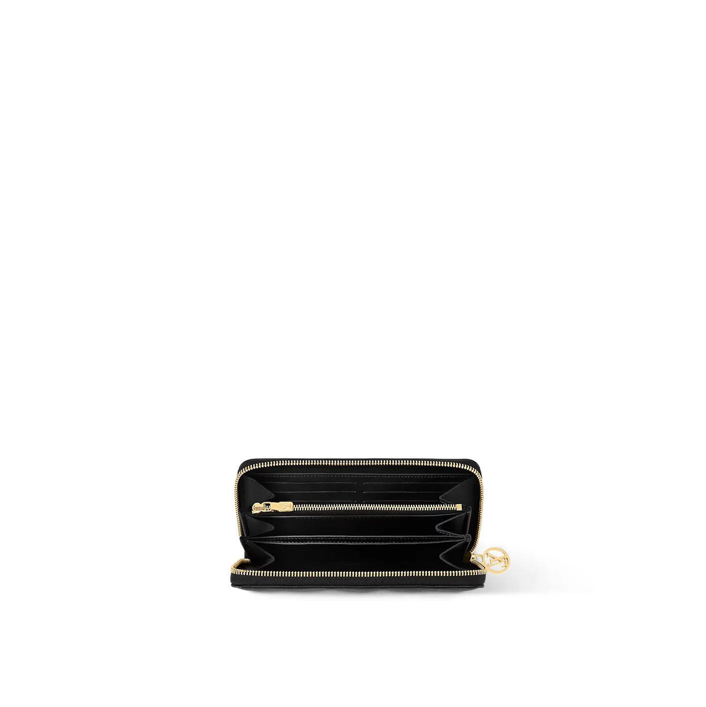 Replica chloe bag Bagsaaa Black M81510 Zippy Wallet
