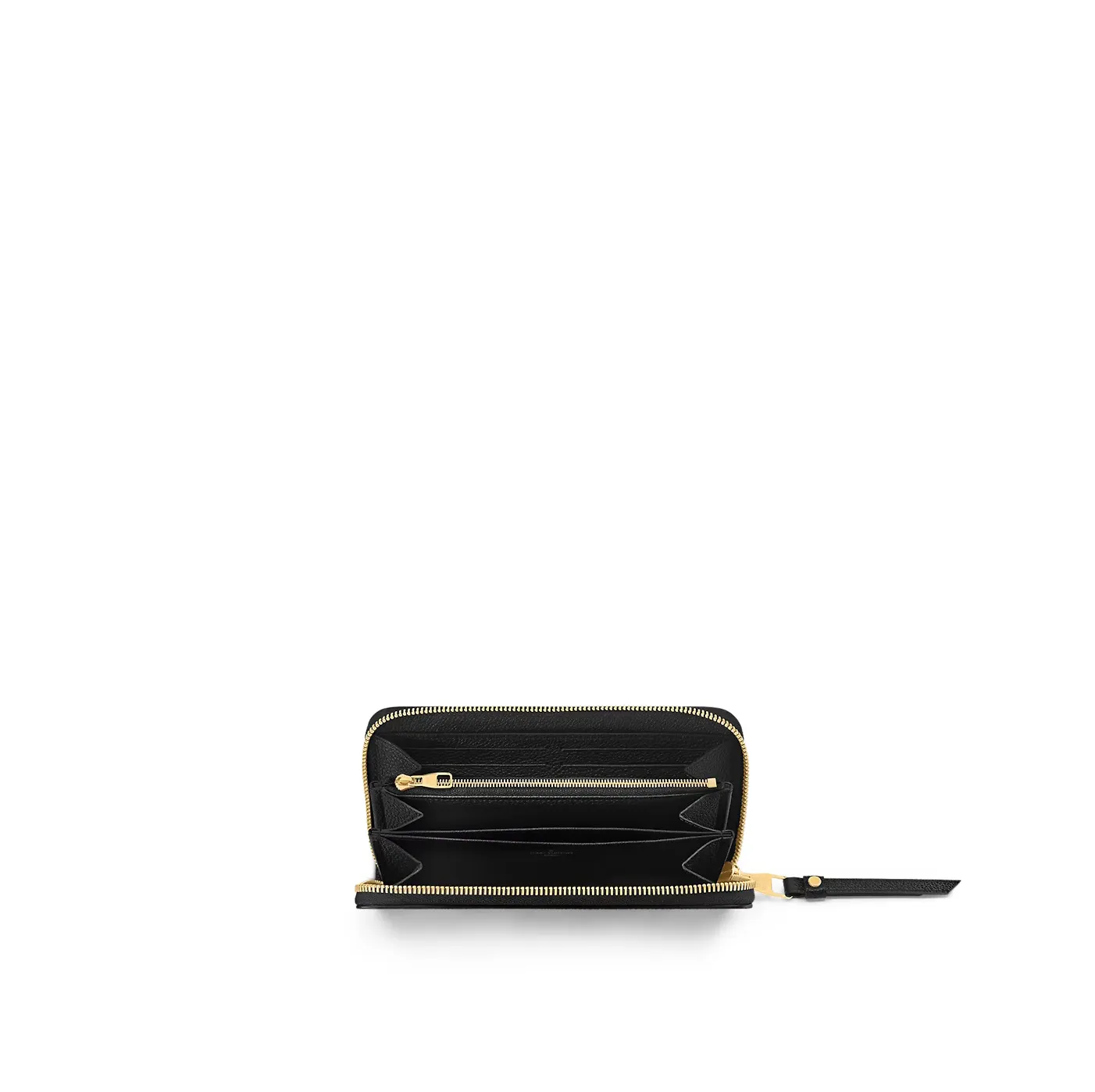Replica valentino bags Bagsaaa Black Beige M80481 Zippy Wallet