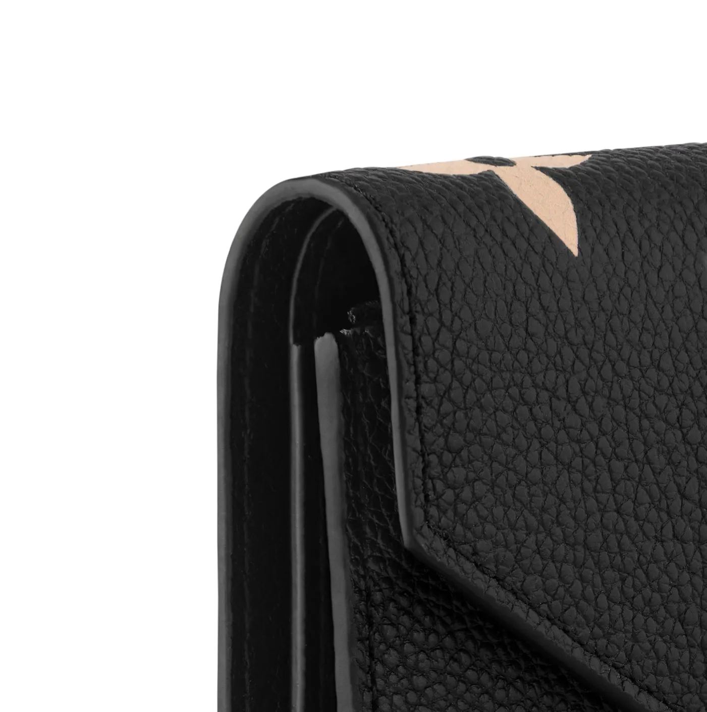 Lauren ralph lauren logo Bagsaaa Black Beige M80968 Victorine Wallet
