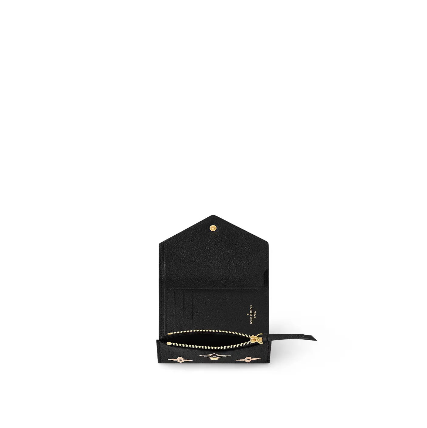 Lauren ralph lauren logo Bagsaaa Black Beige M80968 Victorine Wallet