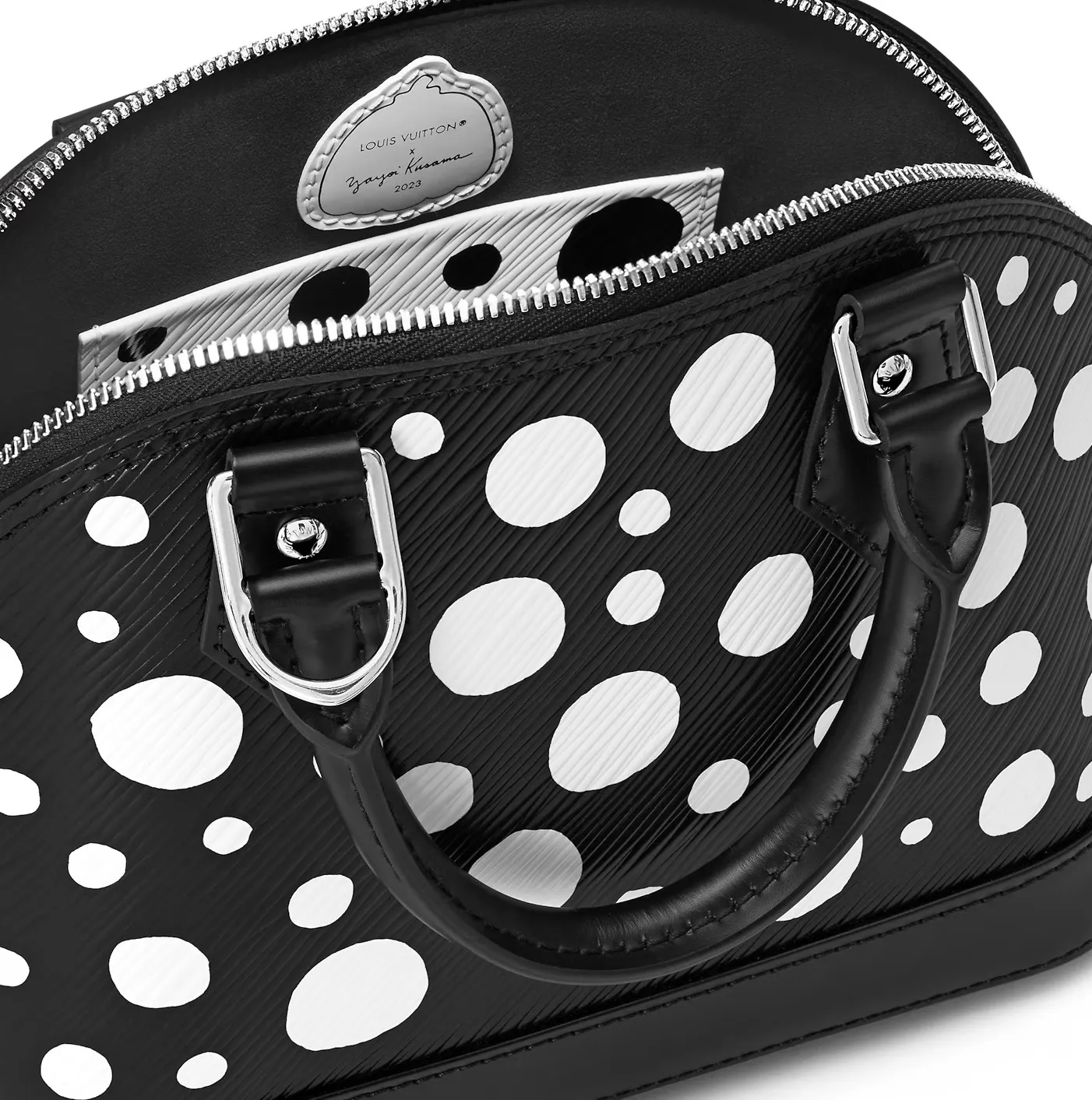 Replica bags Bagsaaa Black White M21699 LV x YK Alma BB