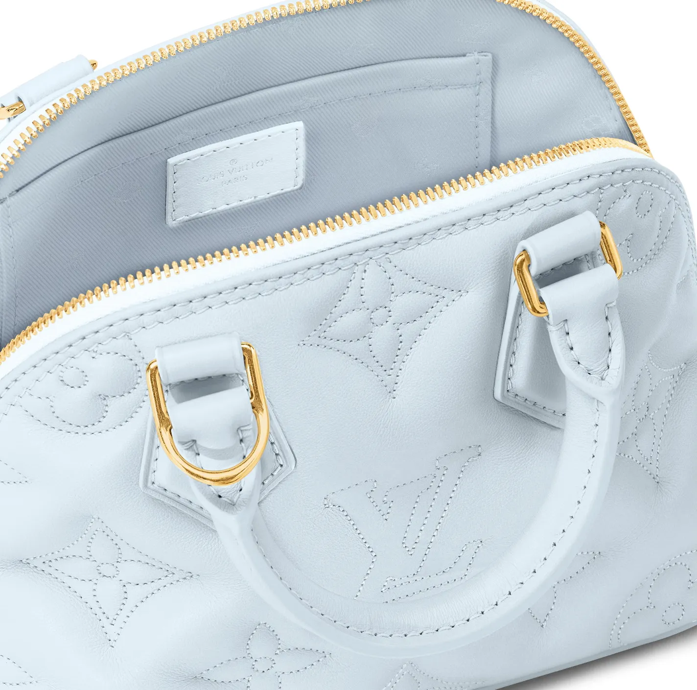 Replica miu miu Bagsaaa Bleu Glacier Blue M59822 Alma BB