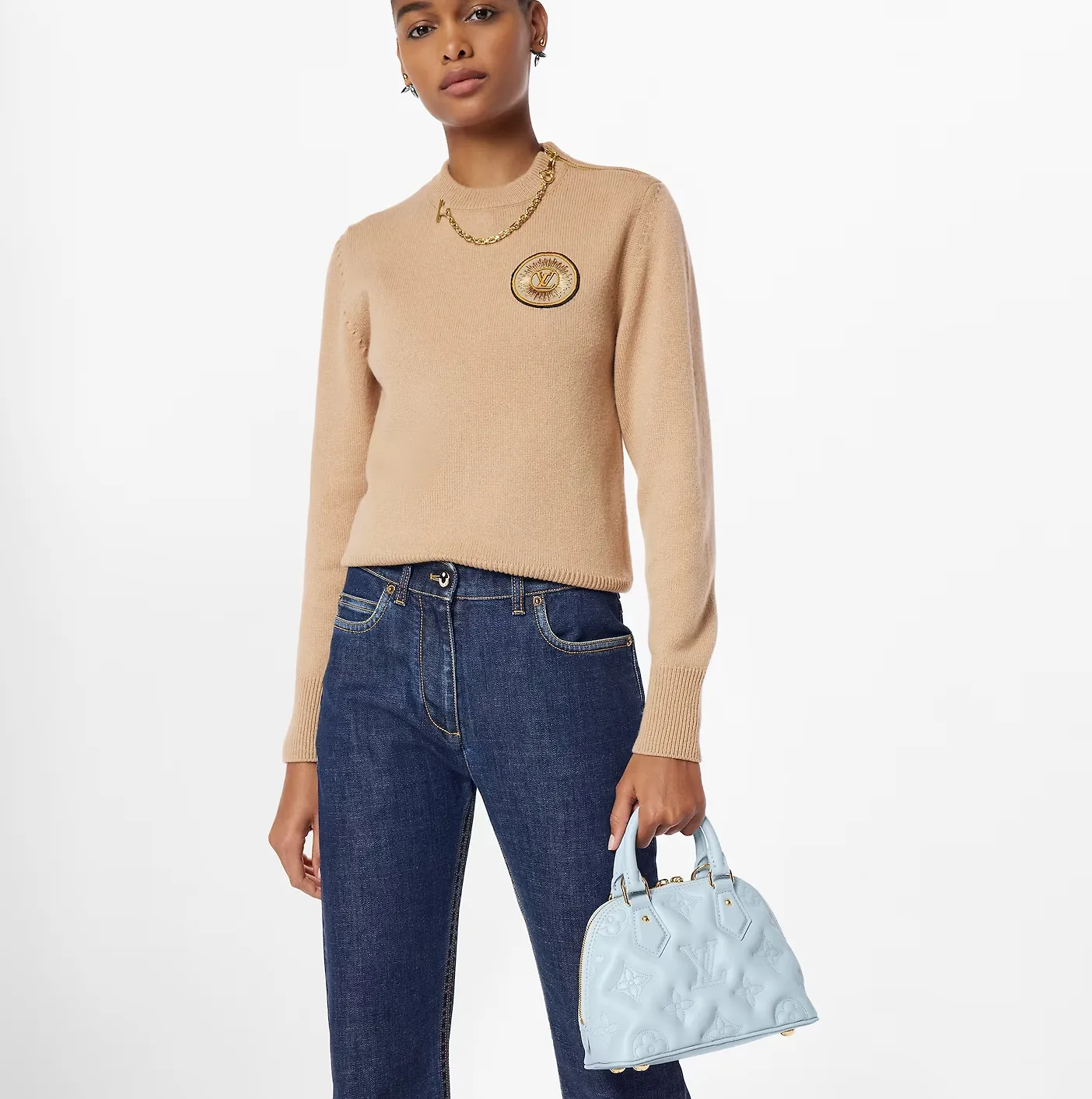Replica miu miu Bagsaaa Bleu Glacier Blue M59822 Alma BB