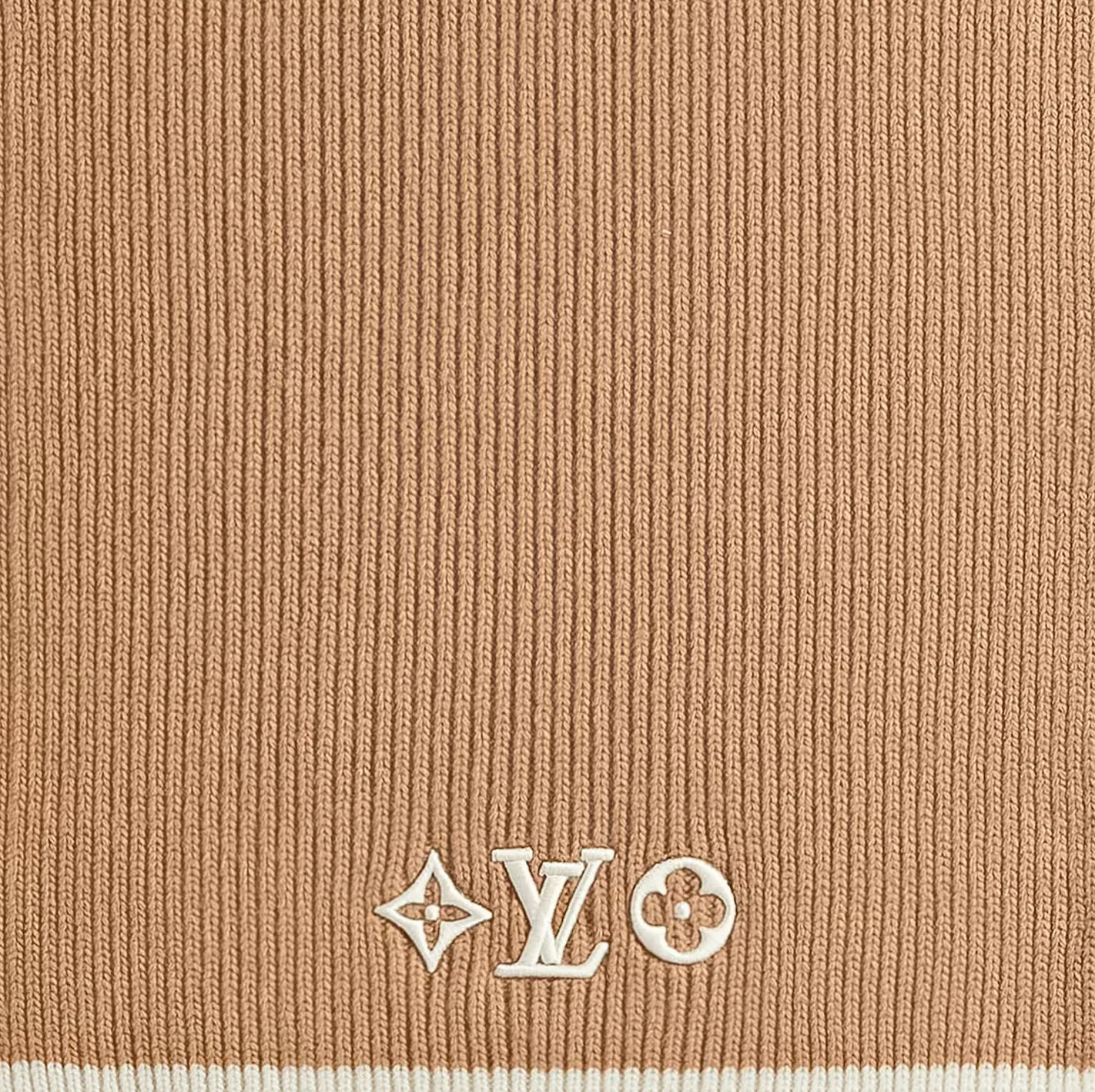 Replica miu miu Bagsaaa Camel M77927 LV Headline Scarf