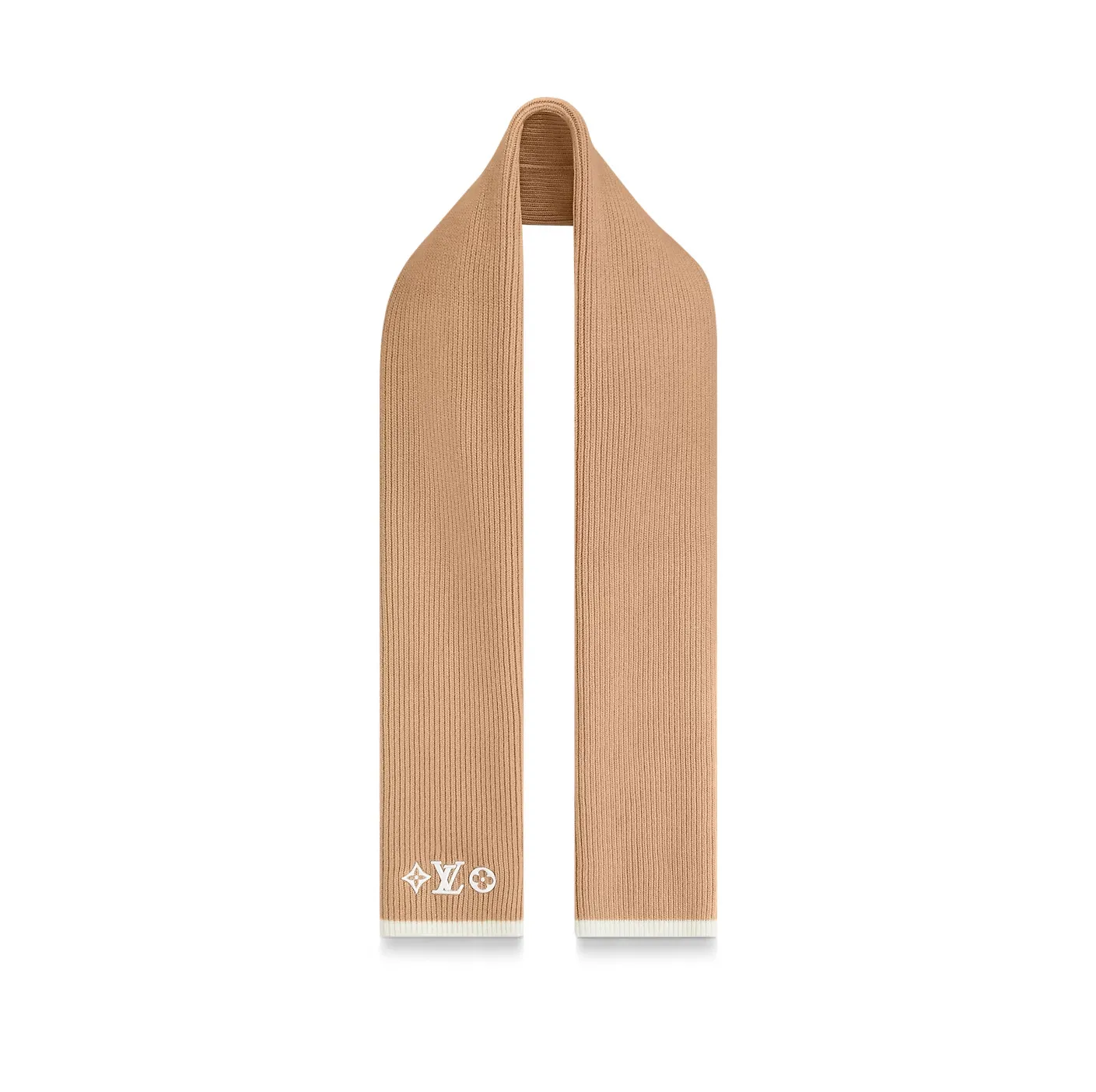 Replica miu miu Bagsaaa Camel M77927 LV Headline Scarf