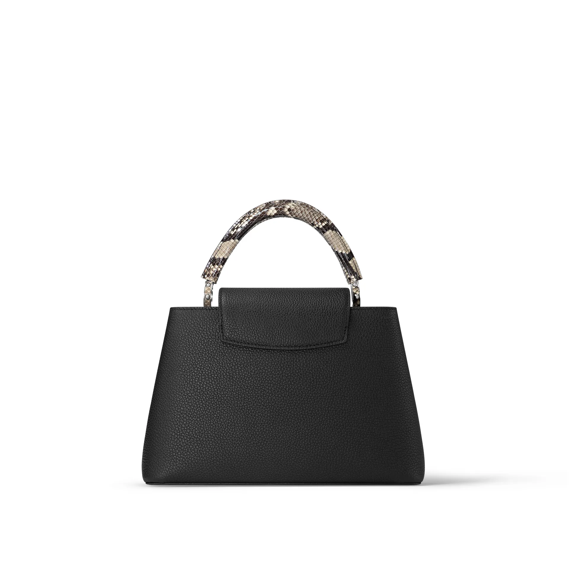 Lv shoes replica Bagsaaa Capucines MM Black N92800