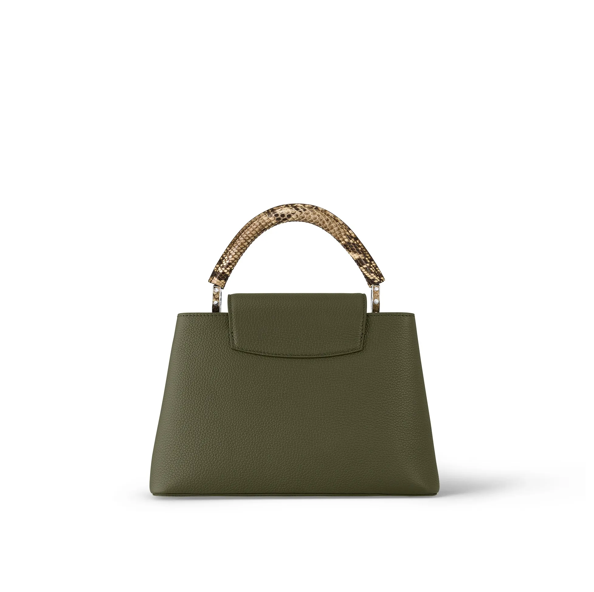 Rick owens shoes replica Bagsaaa Capucines MM Green N93799