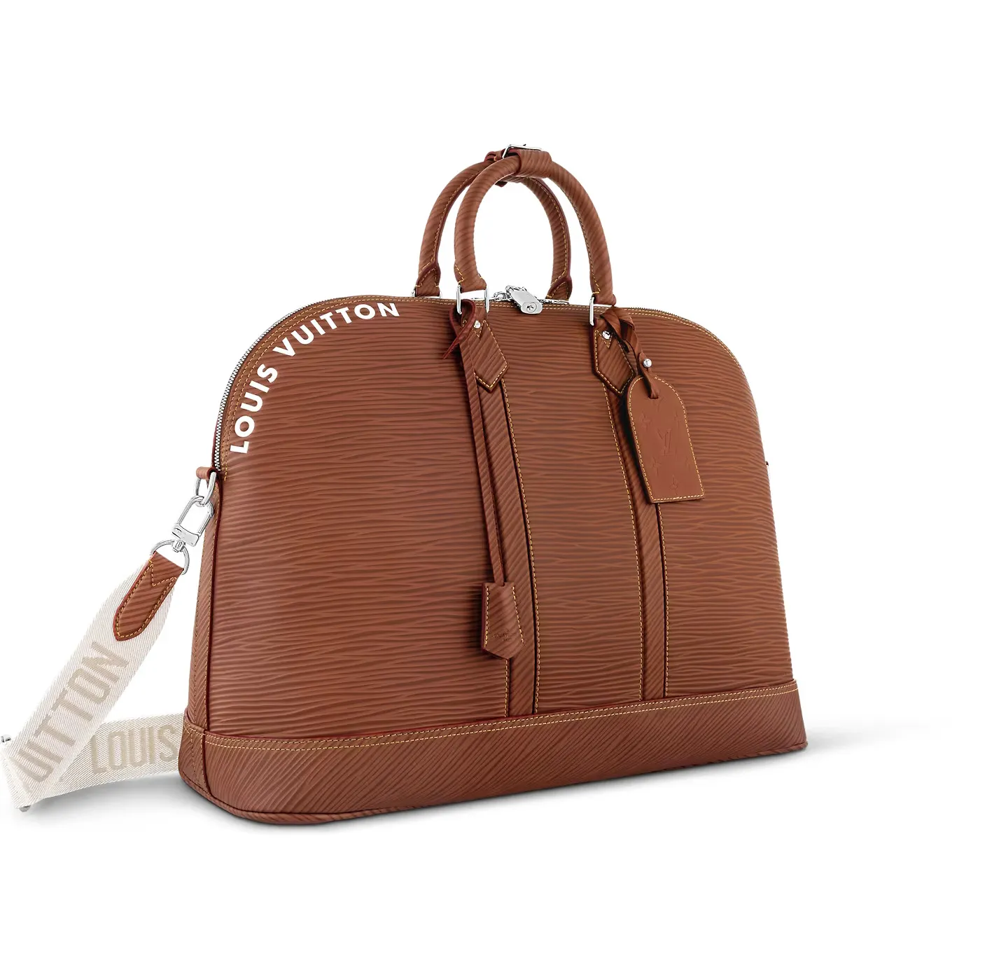 Shop shoulder bags Bagsaaa Cognac M23102 Alma Travel GM