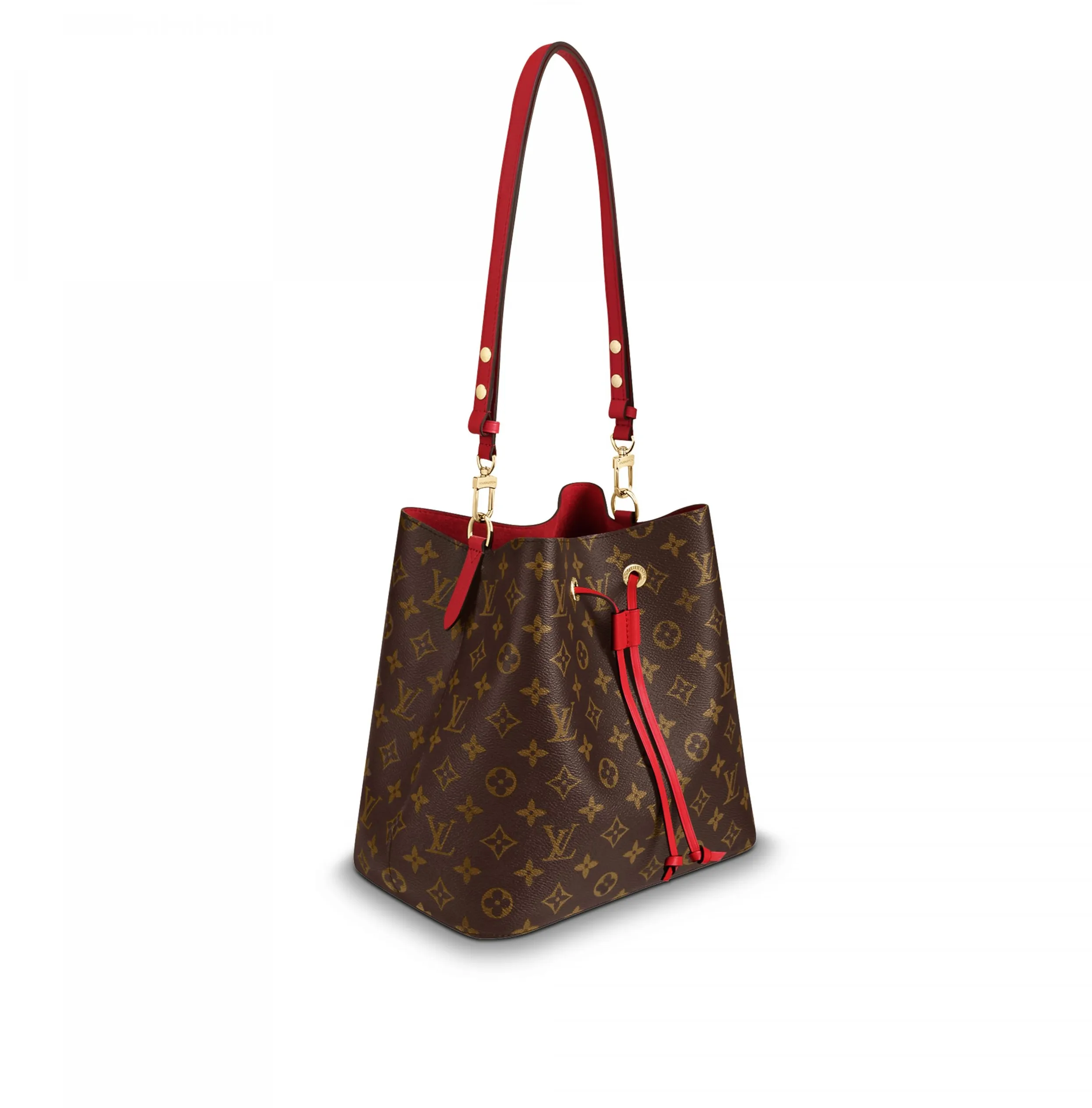 Replica goyard tote Bagsaaa Coquelicot Red Néonoé M44021