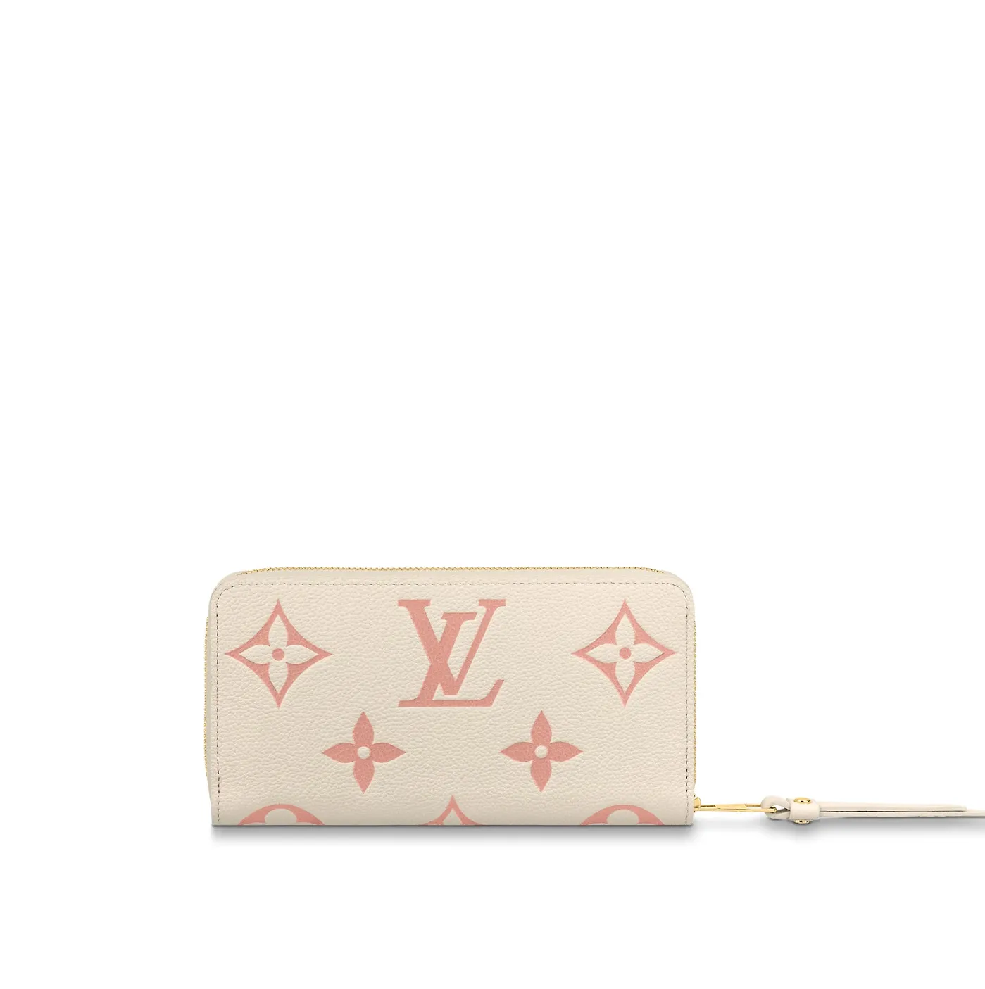 Replica ysl bag Bagsaaa Crème   Rose Trianon M81914 Zippy Wallet