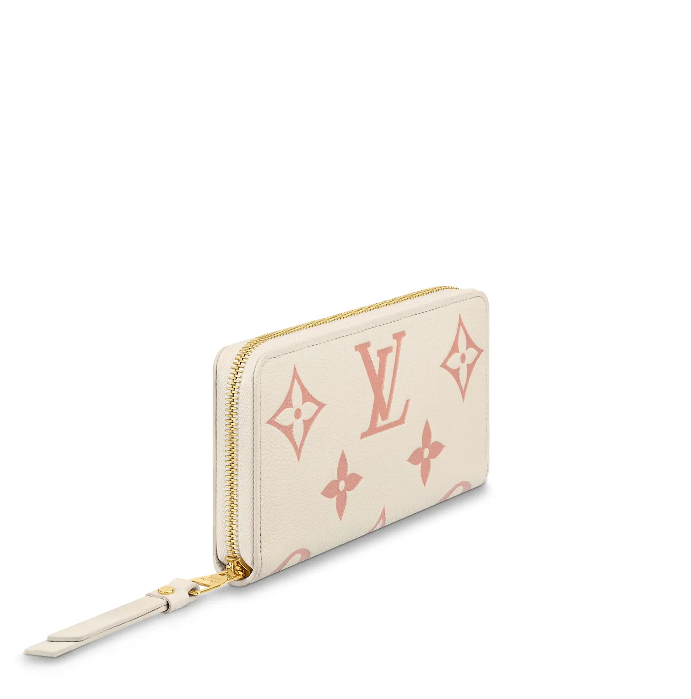 Replica ysl bag Bagsaaa Crème   Rose Trianon M81914 Zippy Wallet