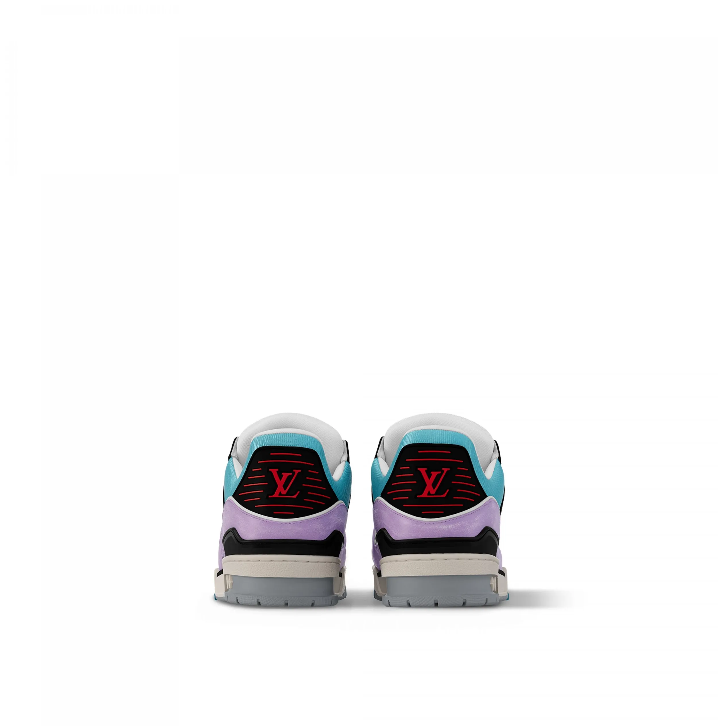 High quality replica bags Bagsaaa Cult LV Trainer Sneaker Blue 1ACEGH