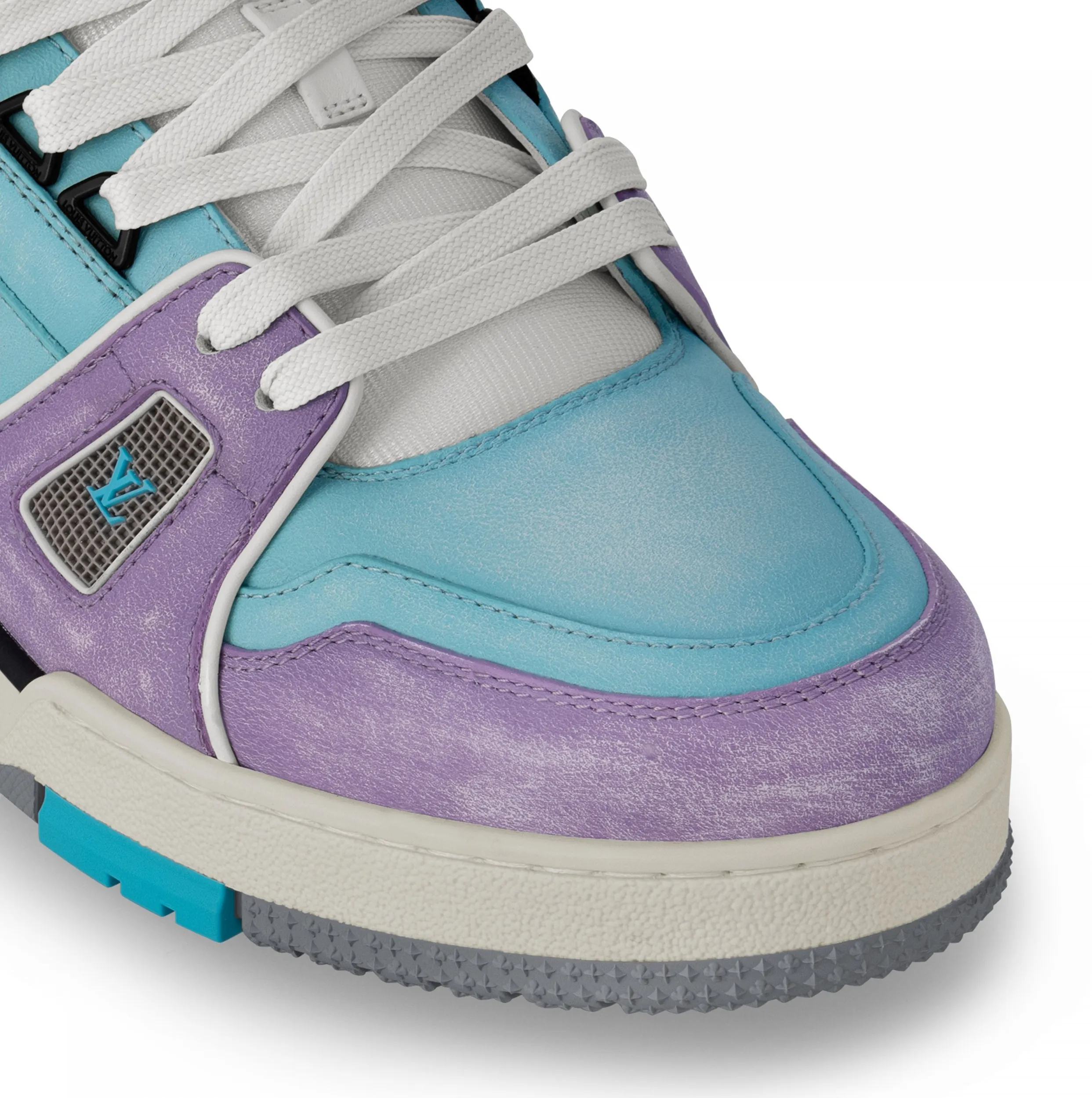 High quality replica bags Bagsaaa Cult LV Trainer Sneaker Blue 1ACEGH