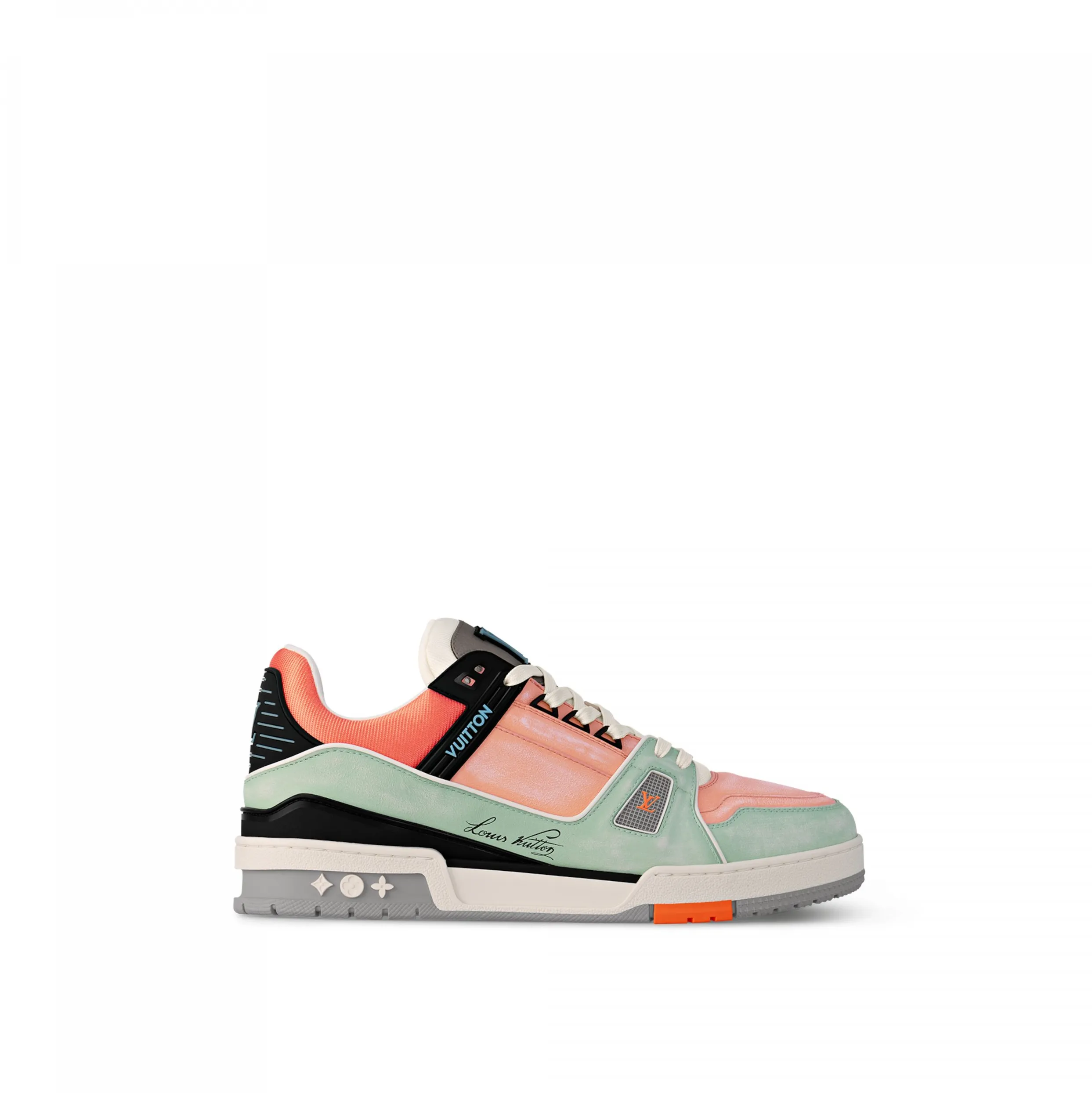 Bagsaaa Cult LV Trainer Sneaker Orange 1ACEFX