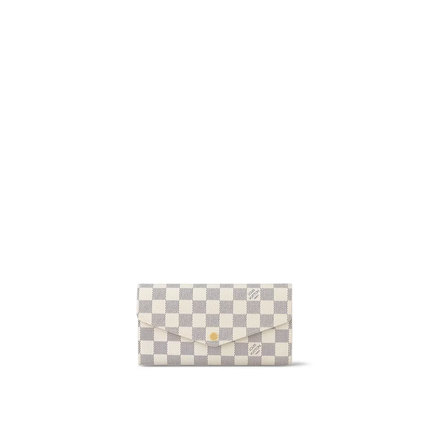 Bagsaaa Damier Azur Canvas N63208 Sarah Wallet