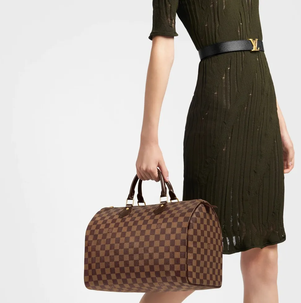 Outlet marketplace Bagsaaa Damier Ebene Canvas Speedy 35 N41363