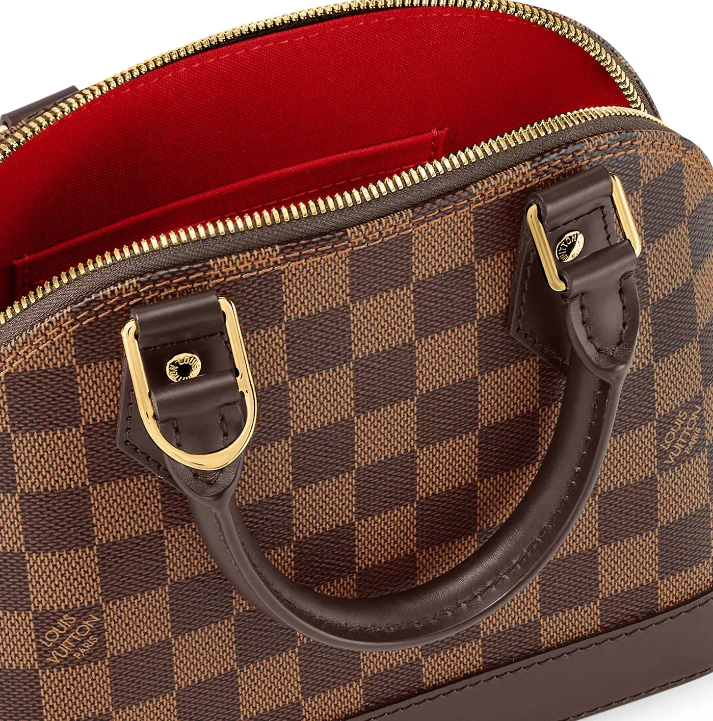 Ralph lauren polo replica Bagsaaa Damier Ebene coated canvas N41221 Alma BB