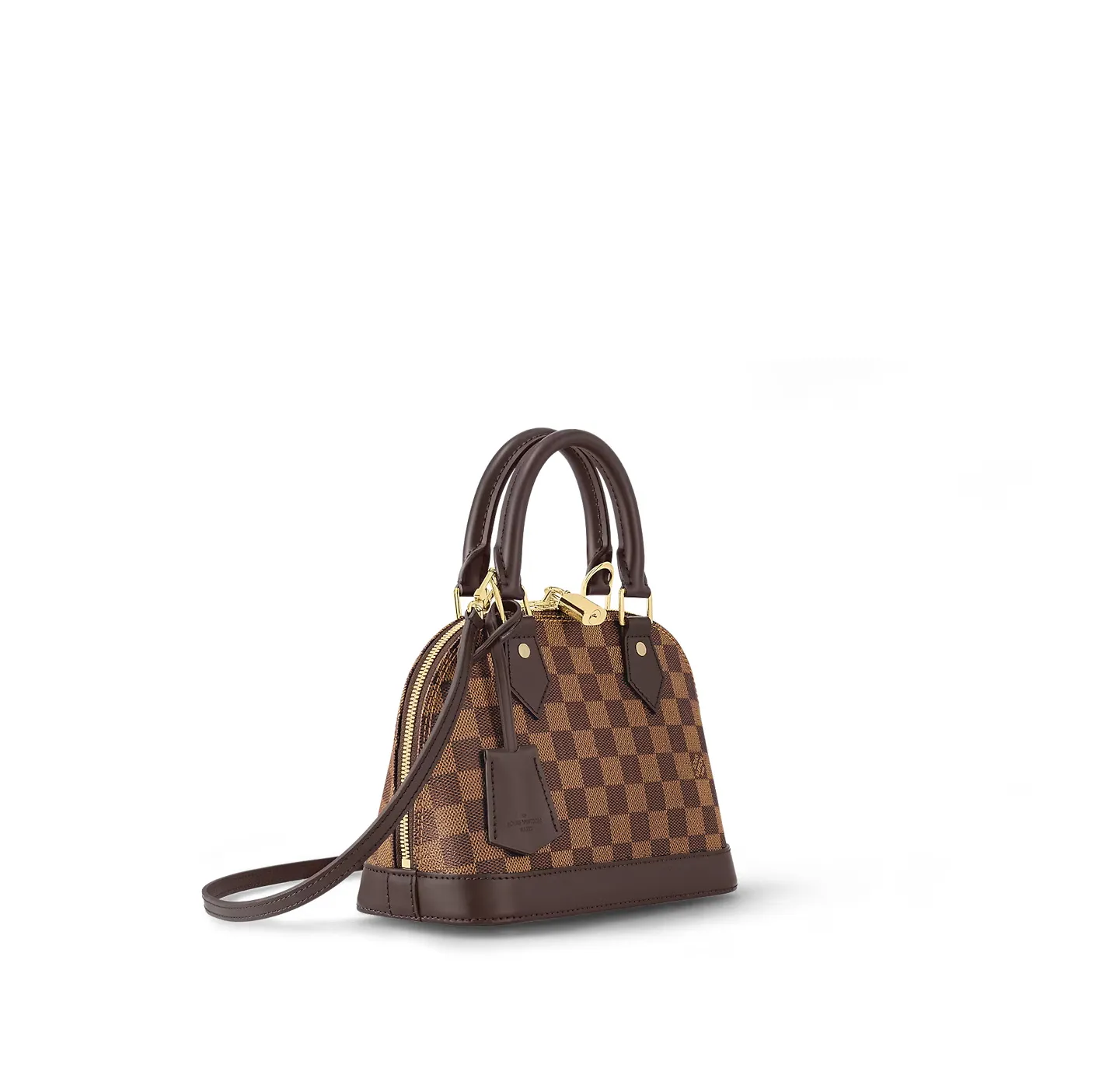 Ralph lauren polo replica Bagsaaa Damier Ebene coated canvas N41221 Alma BB