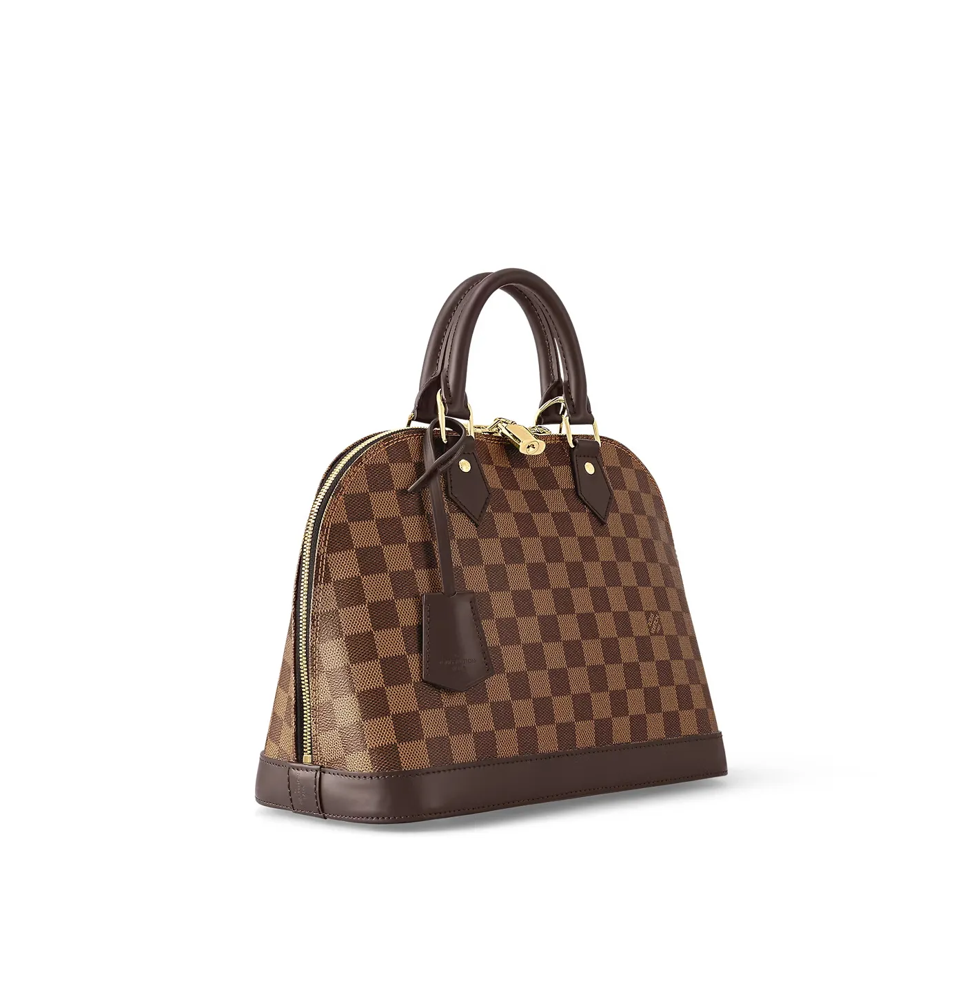 Ralph lauren polo replica Bagsaaa Damier Ebene coated canvas N53151 Alma PM