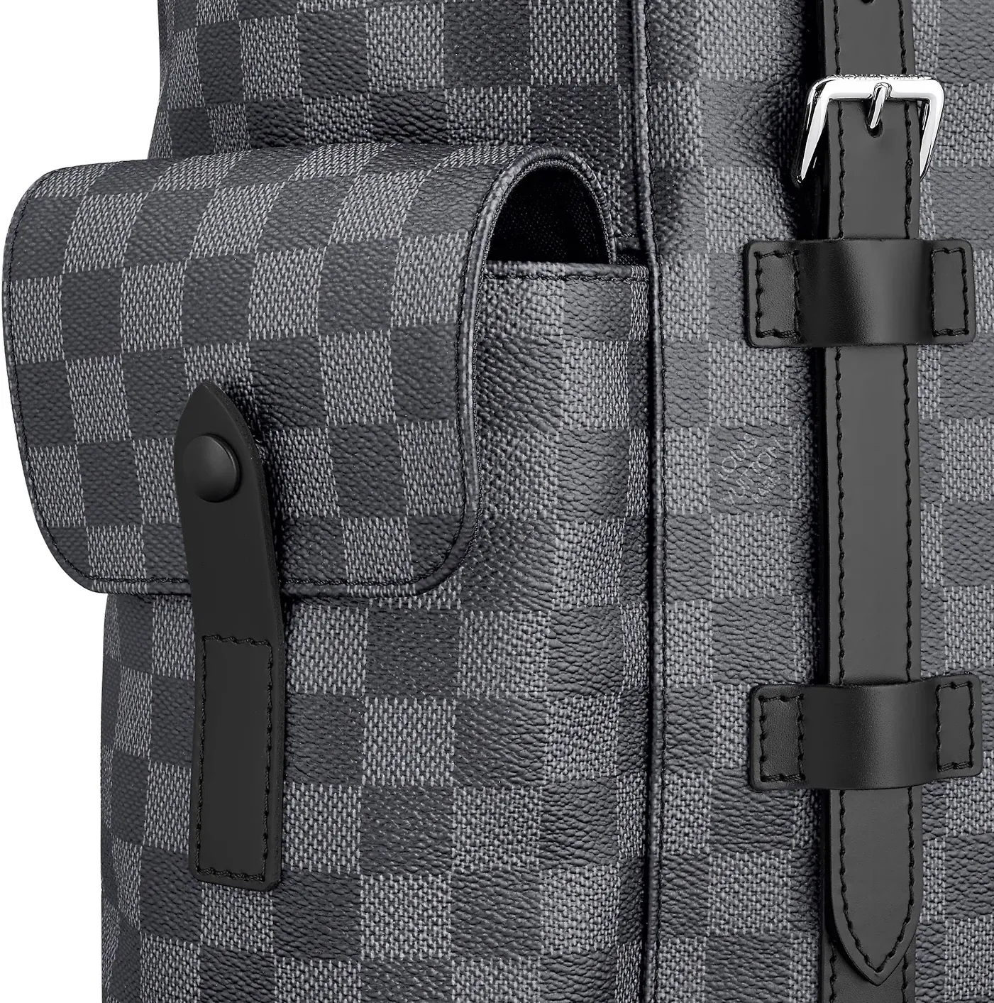 By mens Bagsaaa Damier Graphite Canvas N41379 Christopher PM