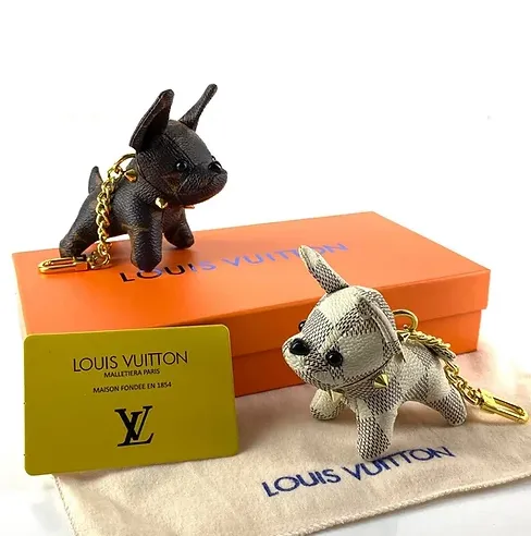 Bagsaaa Dog Charm Keychain