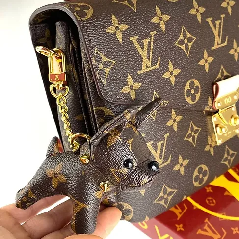 Balenciaga shoes replica Bagsaaa Dog Charm Keychain