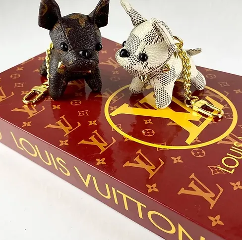 Balenciaga shoes replica Bagsaaa Dog Charm Keychain