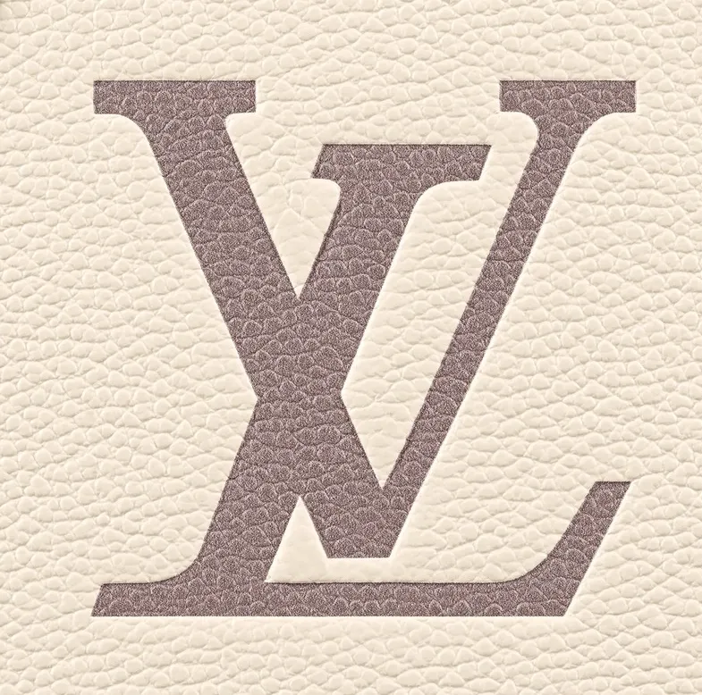 Lauren ralph lauren logo Bagsaaa Empreinte Monogram Giant Onthego PM M45654 Creme Bois De Rose