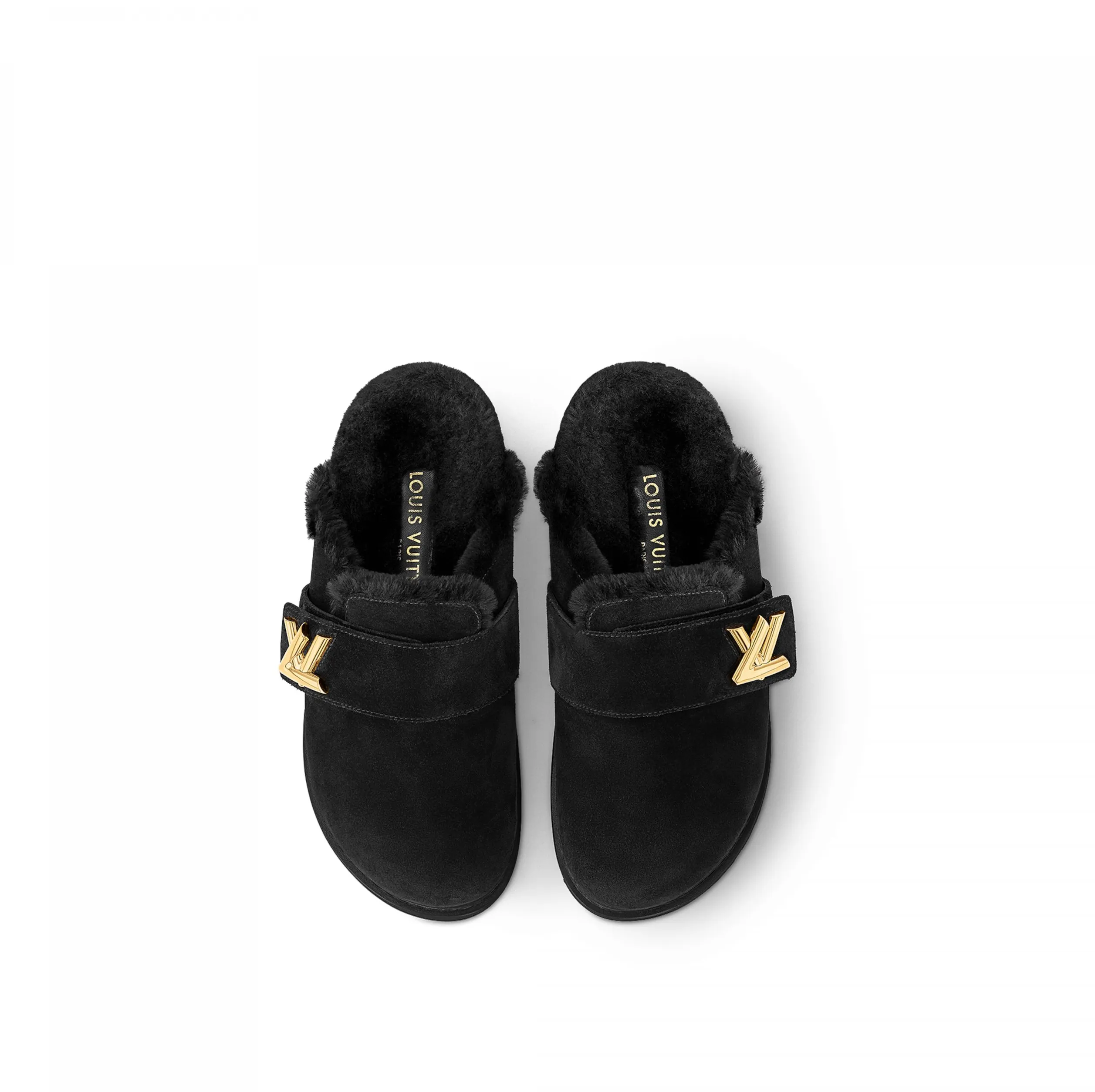 Ralph lauren polo replica Bagsaaa Flight Mode LV Cosy Flat Comfort Clog Black 1AC6ZI