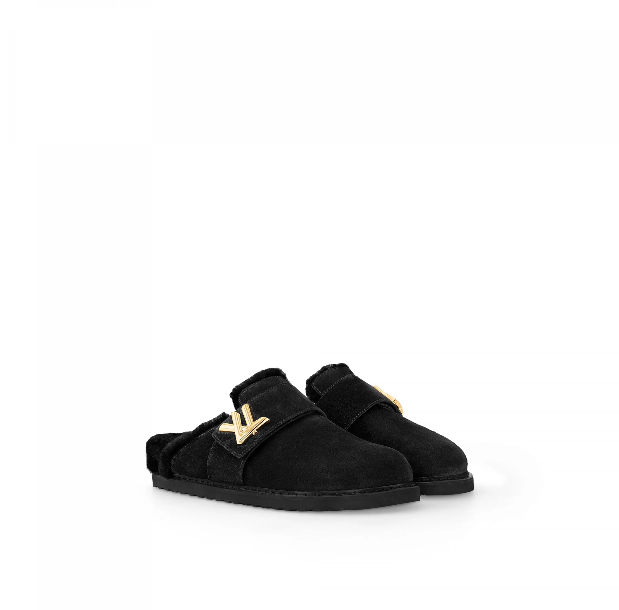 Ralph lauren polo replica Bagsaaa Flight Mode LV Cosy Flat Comfort Clog Black 1AC6ZI