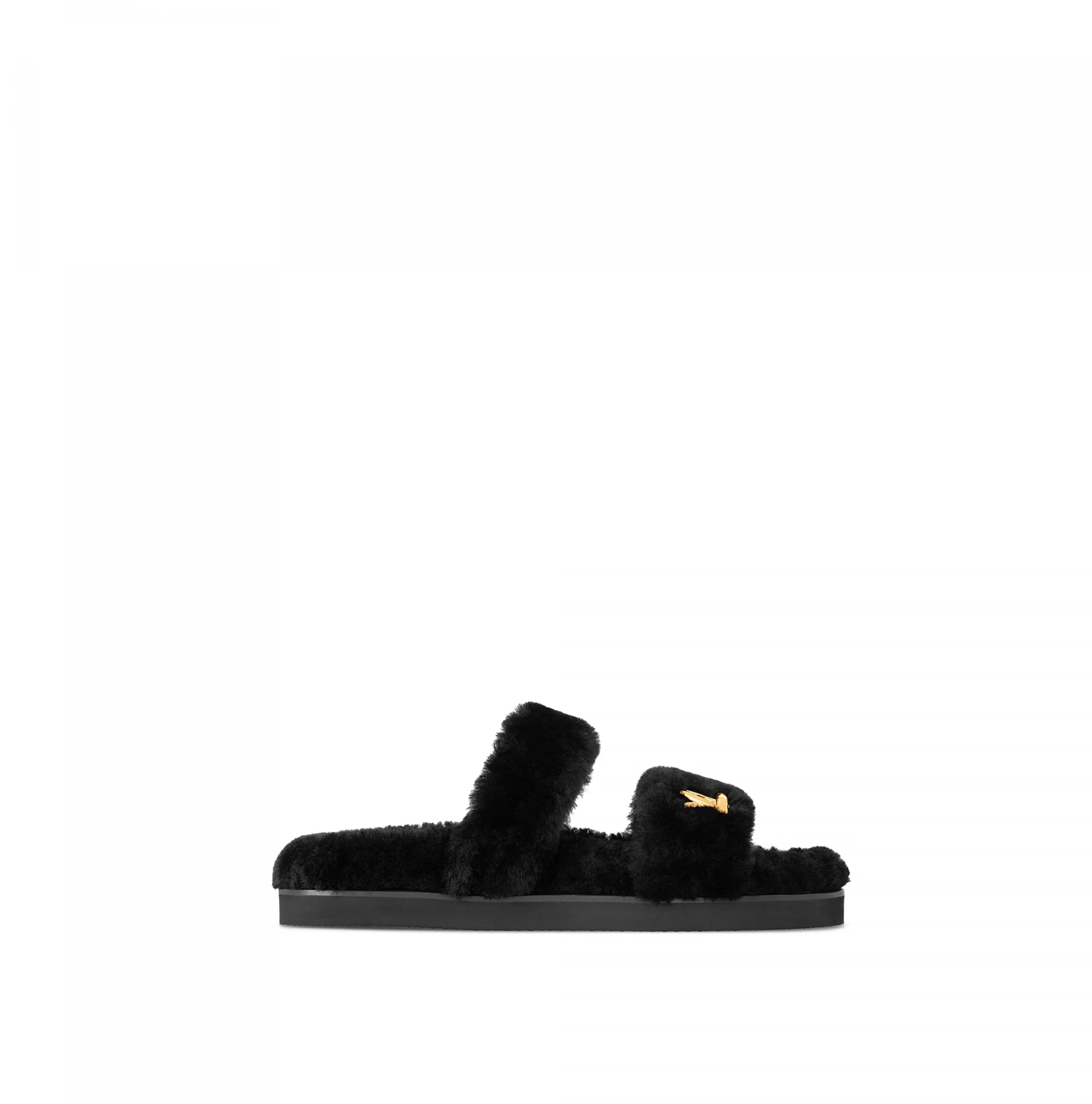 Bagsaaa Flight Mode LV Sunset Comfort Flat Mule Black 1AC716