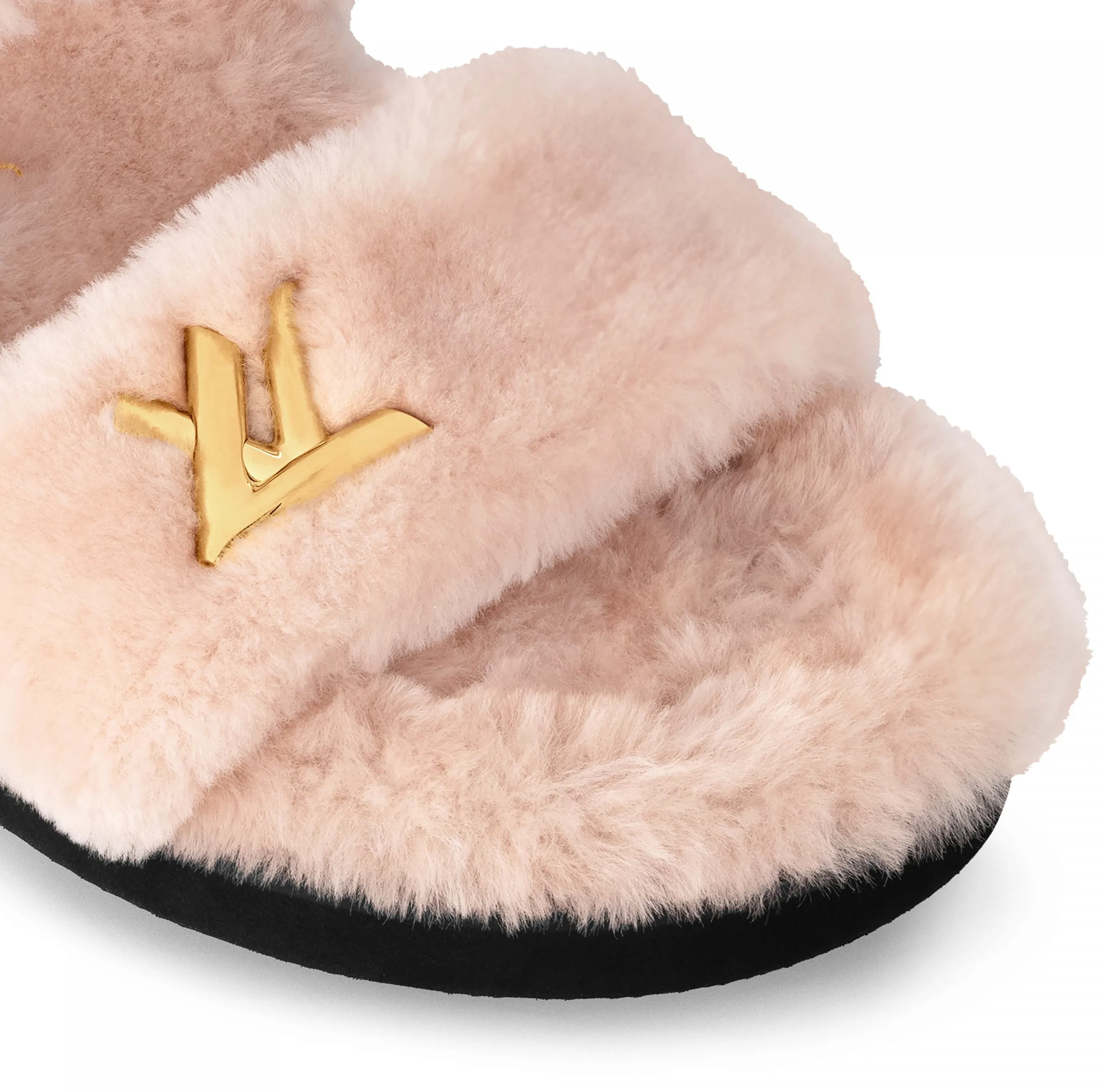 High quality replica bags Bagsaaa Flight Mode LV Sunset Comfort Flat Mule Rose Poudre Pink 1AC720