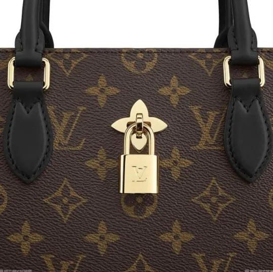 Replica bags lv Bagsaaa Flower Tote Black M43550 Red M43553