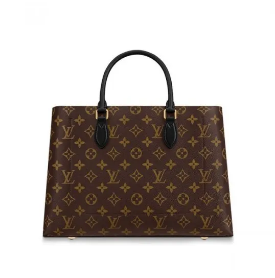 Replica bags lv Bagsaaa Flower Tote Black M43550 Red M43553