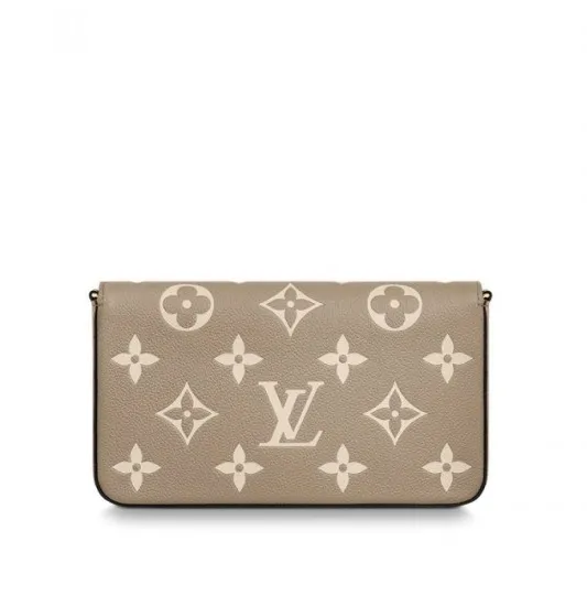 Ouis vuitton christian dior Bagsaaa Félicie Pochette Gray M69977 Black M80482
