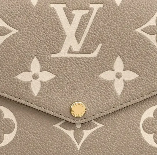 Ouis vuitton christian dior Bagsaaa Félicie Pochette Gray M69977 Black M80482