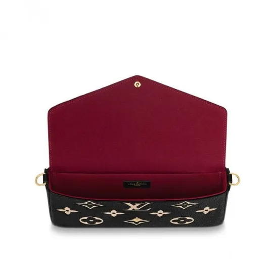 Ouis vuitton christian dior Bagsaaa Félicie Pochette Gray M69977 Black M80482